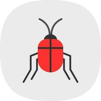 scarafaggio vettore icona design