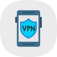 vpn vettore icona design