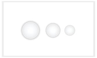 sfondo bianco cornice ovale vettoriali gratis