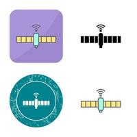 unico satellitare vettore icona