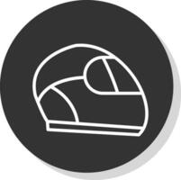 casco vettore icona design