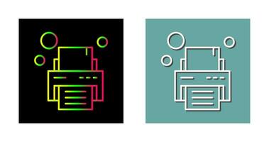 icona di vettore della stampante