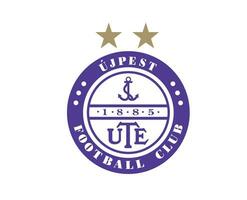 ujpest fc club logo simbolo Grecia lega calcio astratto design vettore illustrazione