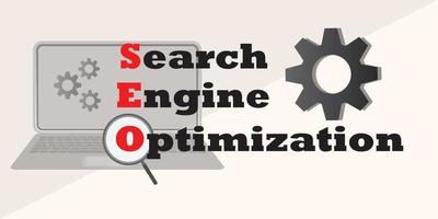 ottimizzazione dei motori di ricerca seo search vettore