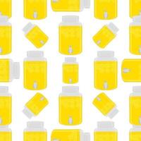 illustrazione a tema grande limonata colorata in caraffa di limone vettore