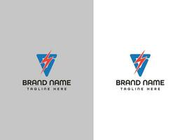 bullone lettera logo design vettore