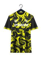 calcio maglia modello per calcio club. vettore sublimazione gli sport abbigliamento design. uniforme davanti Visualizza modelli calcio maglia.