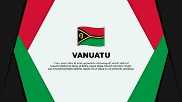 vanuatu bandiera astratto sfondo design modello. vanuatu indipendenza giorno bandiera cartone animato vettore illustrazione. vanuatu sfondo