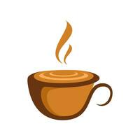 vettore caffè bar logo design modello