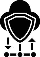 file protezione vettore icona