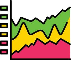 impilati grafico vettore icona