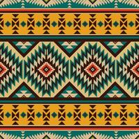 nativo modello americano tribale indiano ornamento modello geometrico etnico tessile struttura tribale azteco modello navajo messicano tessuto senza soluzione di continuità vettore decorazione moda