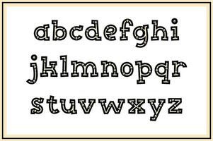 versatile collezione di cranio alfabeto lettere per vario usi vettore