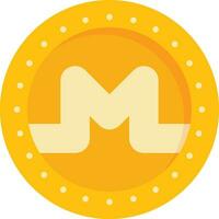 monero vettore icona