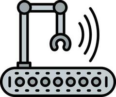 inteligente robotica vettore icona