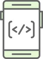 codifica vettore icona design