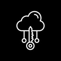 nube accesso vettore icona design