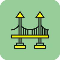 ponte vettore icona design
