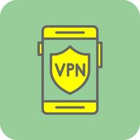 vpn vettore icona design