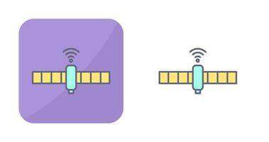 unico satellitare vettore icona