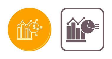 bar grafico vettore icona