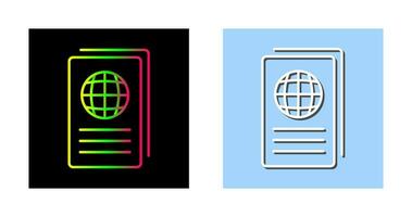 globale rapporto vettore icona