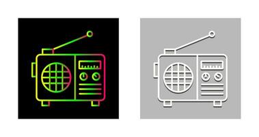 icona di vettore della radio