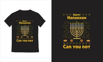 contento hanukkah con candele celebrare il leggero ebraico vacanze illustrazione vettore