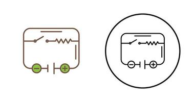 elettrico circuito vettore icona