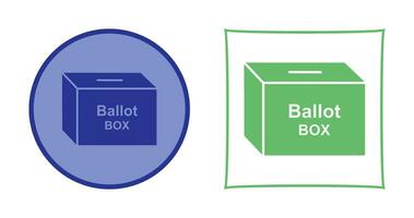 scrutinio scatola vettore icona