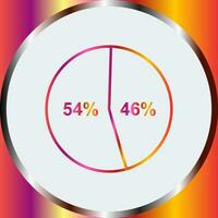 candidato statistiche vettore icona