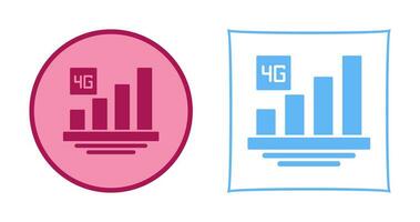4g vettore icona