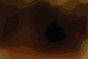 pendenza buco grotta digitale arte 3d sfondo vettore
