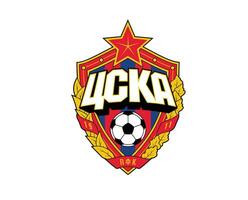 cska moscou club logo simbolo Russia lega calcio astratto design vettore illustrazione