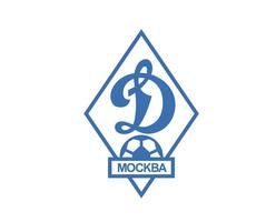 dinamo moscou logo club simbolo Russia lega calcio astratto design vettore illustrazione