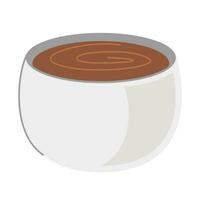 vettore caffè tazza design su bianca sfondo