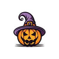 Halloween zucca vettore icona logo fantasma personaggio cartone animato illustrazione