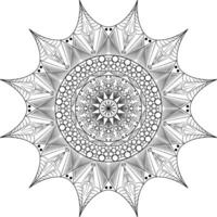 floreale mandala modello design vettore illustrazione