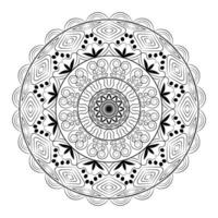 floreale mandala modello design vettore illustrazione