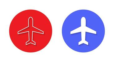 smartphone aereo modalità icona vettore nel piatto stile. aereo pulsante cartello simbolo