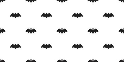 pipistrello senza soluzione di continuità modello vettore Halloween dracula vampiro fantasma cartone animato illustrazione regalo avvolgere carta bianca design