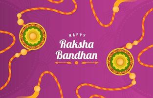 sfondo del festival raksha bandhan vettore