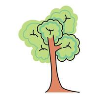 albero pianta ecologia icona vettore illustrazione design vettore illustrazione design grafico piatto stile. alberi design al di sopra di bianca sfondo,