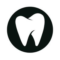 logo dentale design template.creative logo dentista. logo vettoriale della clinica dentale.