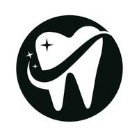 logo dentale design template.creative logo dentista. logo vettoriale della clinica dentale.