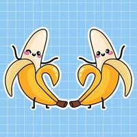 illustrazione vettoriale di frutta banana