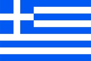 bandiera greca della grecia vettore