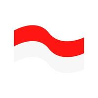 indipendenza indonesiano bandiera, icona elementi illustrazione vettore