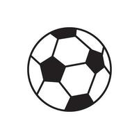 calcio palla icona vettore design modelli