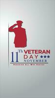 veterani giorno design. onorare tutti chi servito. del veterano giorno illustrazione con americano bandiera e soldati. 11 th novembre. memoriale giorno, patriota vettore. illustrazione ritratto vettore sfondo
